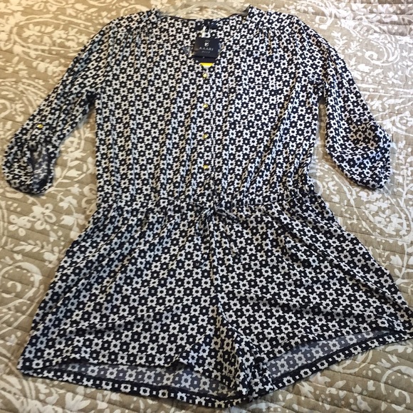 kaari blue romper